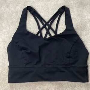 Lululemon Crossback Black Bra